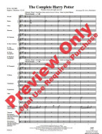 The Complete Harry Potter (noty pro symfonický orchestr, party, partitura)