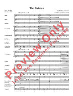 Michael Giacchino: The Batman (noty pro školní orchestr, party, partitura)
