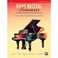 Rare Recital Treasures Book 1 (noty na klavír)