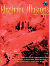 Gavin Harrison: Rhythmic Illusions (noty na bicí)(+audio)