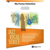 Richard Rodgers: My Funny Valentine (noty pro jazzový orchestr, zpěv, party, partitura)
