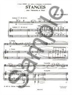 Georges Delerue: Stances (noty na violoncello, klavír)