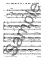 Jacques Barat: Mon Premier Solo De Clarinette (noty na klarinet, klavír) Jacques Barat: Mon Premier Solo De Clarinette (noty na klarinet, klavír)