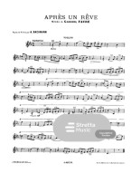 Gabriel Fauré: Apres Un Reve Op.7 No.1 (noty housle či violu nebo violoncello, klavír)