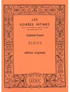 Gabriel Fauré: Elégie Opus 24 (noty housle či violoncello, klavír)