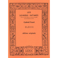 Gabriel Fauré: Elégie Opus 24 (noty housle či violoncello, klavír)