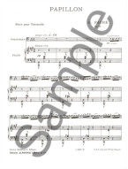 Gabriel Fauré: Papillon Op.77 (noty pro violoncello, klavír)