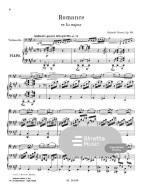 Gabriel Fauré: Romance en La majeur (noty na violoncello, klavír)