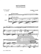 Gabriel Fauré: Sicilienne Op.78 (noty pro příčnou flétnu, klavír)