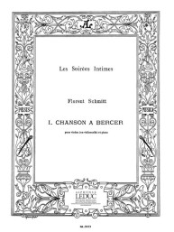 Florent Schmitt: Chanson a Bercer (noty na housle, klavír)