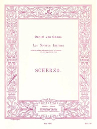 Daniel van Goens: Scherzo (noty na violoncello, klavír)