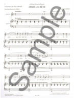 Gabriel Fauré: Apres Un Reve Op.7 No.1 (noty na klarinet, klavír)