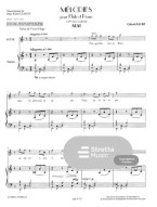 Gabriel Fauré: Mélodies Vol.2 (noty na příčnou flétnu, klavír)