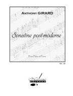 Anthony Girard: Sonatine Post-Moderne (noty na příčnou flétnu, klavír)