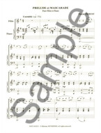 Pascal Proust: Prelude Et Mascarade (noty na příčnou flétnu, klavír)