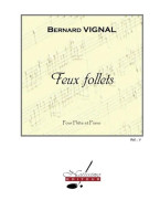 Bernard Vignal: Feux Follets (noty na příčnou flétnu, klavír)