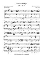 Pierre Gabriel Buffardin: 3 Sonatas from Op. 1 Nos. 3, 4 and 5 (noty na příčnou flétnu, klavír)