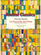 Giacomo Puccini: La Fanciulla del West (noty pro koncertní orchestr, party, partitura)