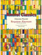 Giacomo Puccini: Requiem Aeternam (noty pro koncertní orchestr, party, partitura)