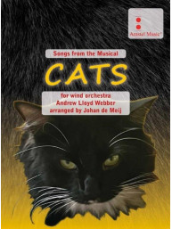 Andrew Lloyd Webber: Songs from the Musical Cats (noty pro koncertní orchestr, party, partitura)