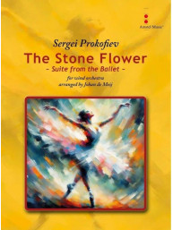 Sergej Prokofjev: The Stone Flower (noty pro koncertní orchestr, party, partitura)