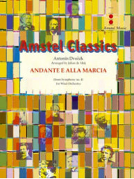 Antonín Dvořák: Andante e Alla Marcia (noty pro koncertní orchestr, party, partitura)