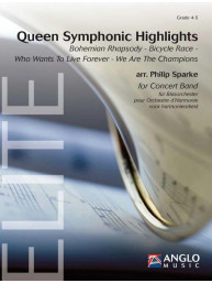Queen Symphonic Highlights (noty pro koncertní orchestr, party, partitura)