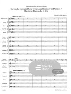 Antonín Dvořák: Slavonic Rhapsody in D maj op. 45/1 (noty, partitura)