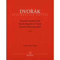 Antonín Dvořák: Slavonic Rhapsody In G Minor Op.45/2 (noty, partitura)
