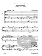 Antonín Dvořák: Concerto in G minor op. 33 B 63 (noty na čtyřruční klavír)