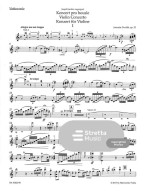 Antonín Dvořák: Concerto in A minor op. 53 (noty na housle, klavír)