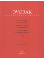 Antonín Dvořák: Concerto in A minor op. 53 (noty, partitura)