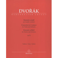 Antonín Dvořák: Concerto in A minor op. 53 (noty, partitura)