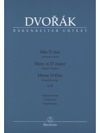 Antonín Dvořák: Mass in D major op. 86 - SATB (noty na sborový zpěv, varhany) Antonín Dvořák: Mass in D major op. 86 - SATB (noty na sborový zpěv, varhany)