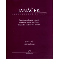Leoš Janáček: Works for Violin and Piano (noty na housle, klavír)