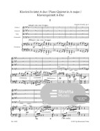 Antonín Dvořák: Piano Quintet In A major Op.5 (noty, party, partitura)