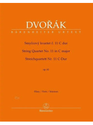 Antonín Dvořák: String Quartet No. 11 in C Major Op. 61 (noty pro smyčcový kvartet, party)