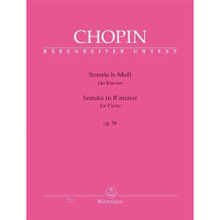 Frédéric Chopin: Sonata in B minor op. 58 (noty na klavír)