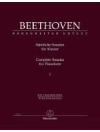 Ludwig van Beethoven: Complete Sonatas 1 with Fingerings (noty na klavír)