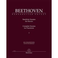 Ludwig van Beethoven: Complete Sonatas 1 with Fingerings (noty na klavír)
