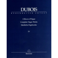 Théodore Dubois: Complete Organ Works 4 (noty na varhany)