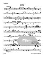 Johannes Brahms: Sonata in F major op. 99 (noty pro violoncello, klavír)