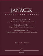 Leoš Janáček: Streichquartet 1 (noty pro smyčcový kvartet, party)