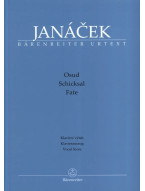 Leoš Janáček: Fate (noty na sborový zpěv, klavír)
