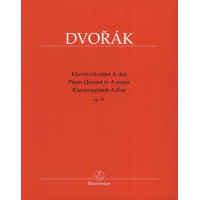 Antonín Dvořák: Piano Quintet A major op. 81 (noty, partitura, party)