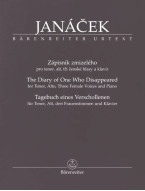 Leoš Janáček: The Diary of One Who Disappeared (noty na sborový zpěv, klavír)