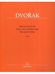 Antonín Dvořák: Piano Trio B-flat major op. 21 (noty, partitura, party)