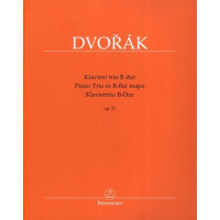 Antonín Dvořák: Piano Trio B-flat major op. 21 (noty, partitura, party)