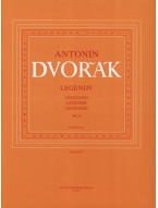 Antonín Dvořák: Legenden Op. 59 (noty na čtyřruční klavír)
