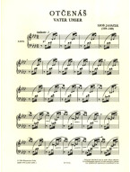 Leoš Janáček: The Lords Prayer (noty na sborový zpěv)